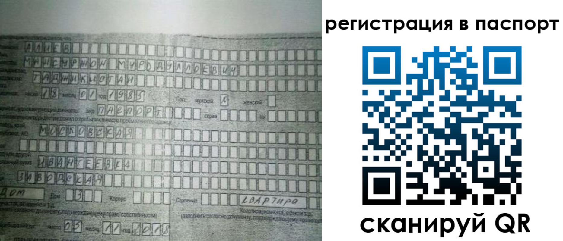 временная регистрация законно в Шебекино